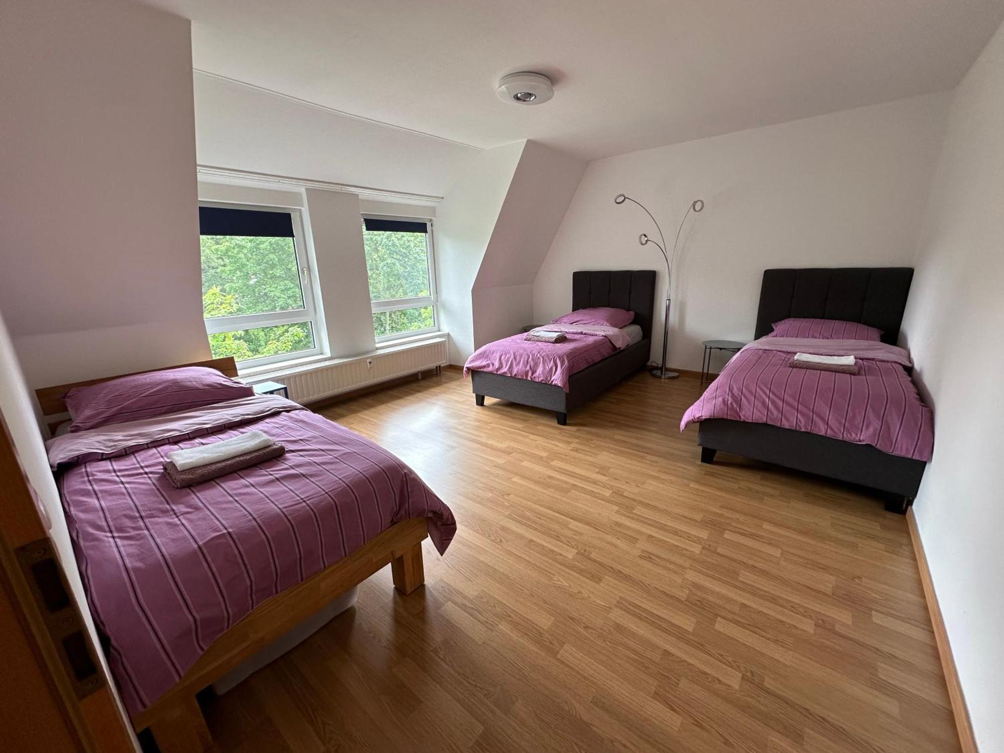 Grosses Apartment Im Dg Lipsk Zewnętrze zdjęcie